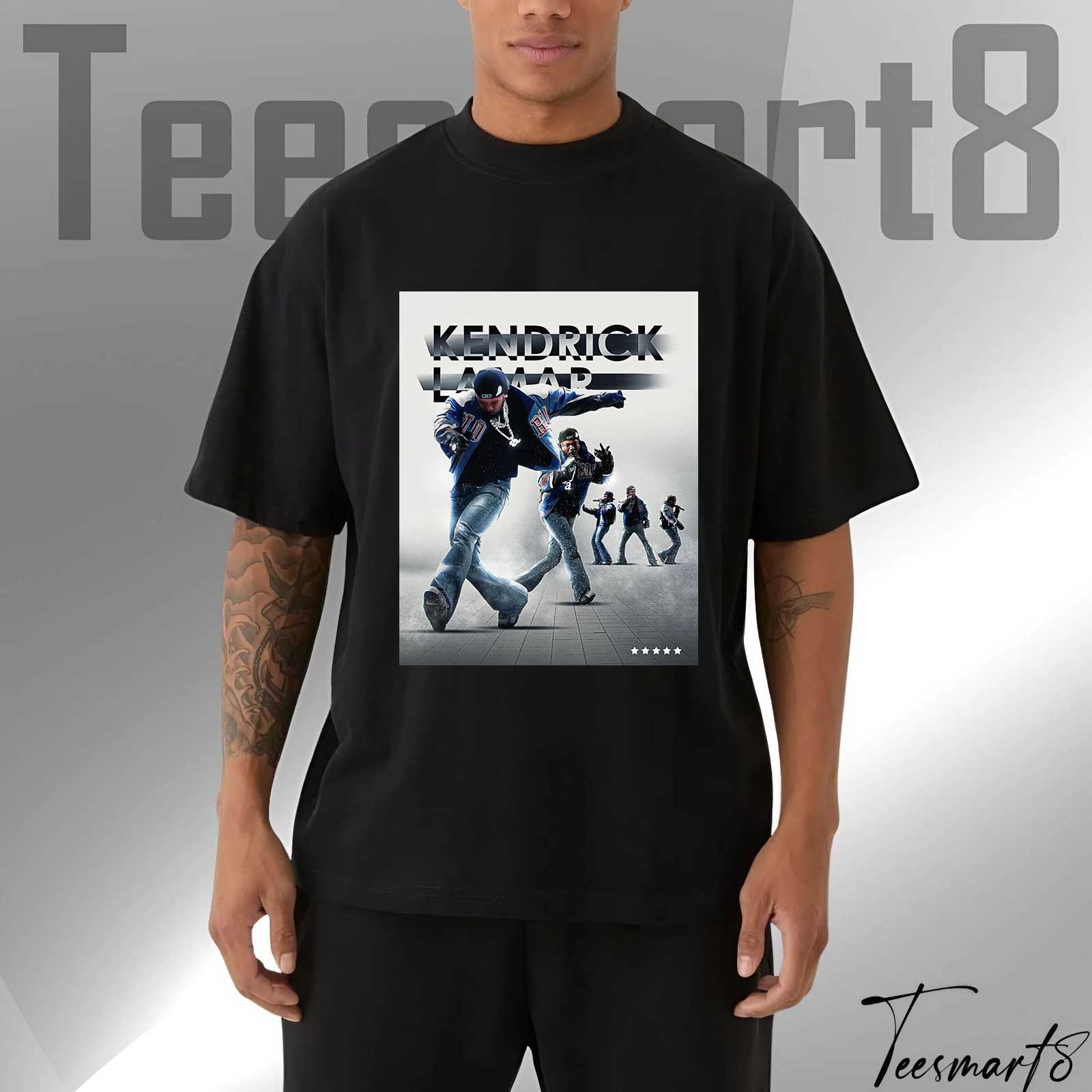 Kendrick Lamar Scribble Art Tee – Hip Hop Streetwear Graphic Shirt